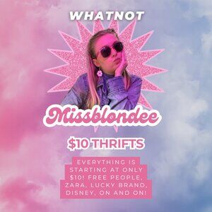 $10 Start on All Clothing!!